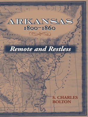 cover image of Arkansas, 1800-1860
